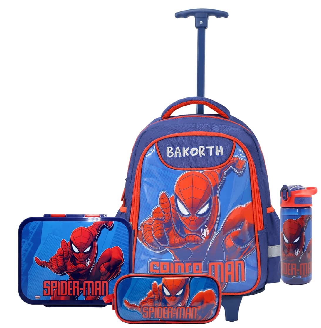 Conjuntos escolares Disney con ruedas, diseño de catálogo 07