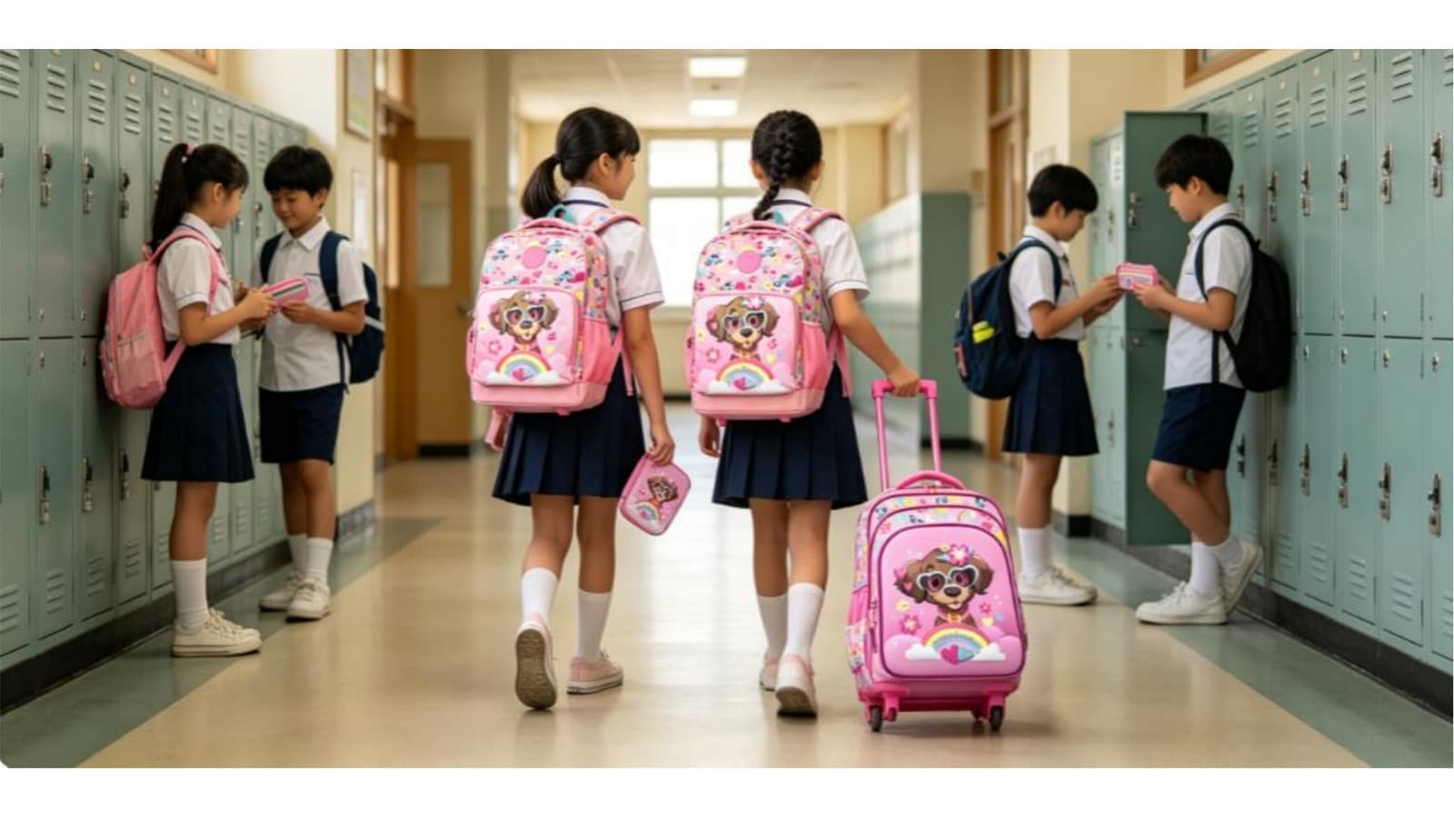 Image de la série Ensembles scolaires à roulettes issue du catalogue