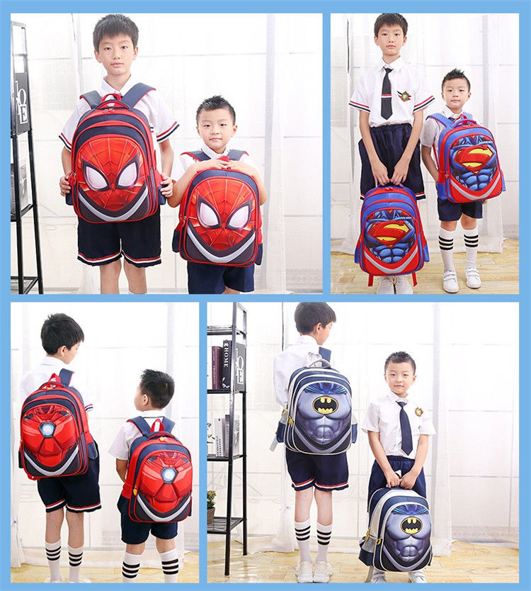 Marvel school bag series
