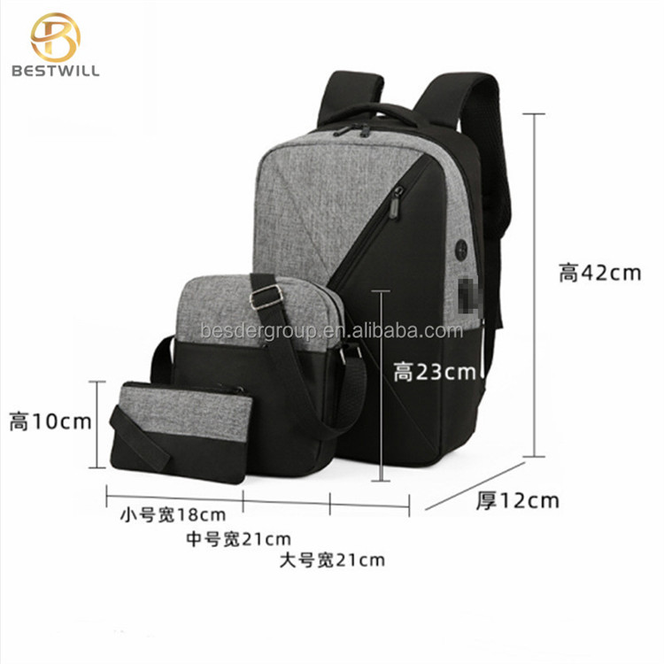 3 in 1 set backpack